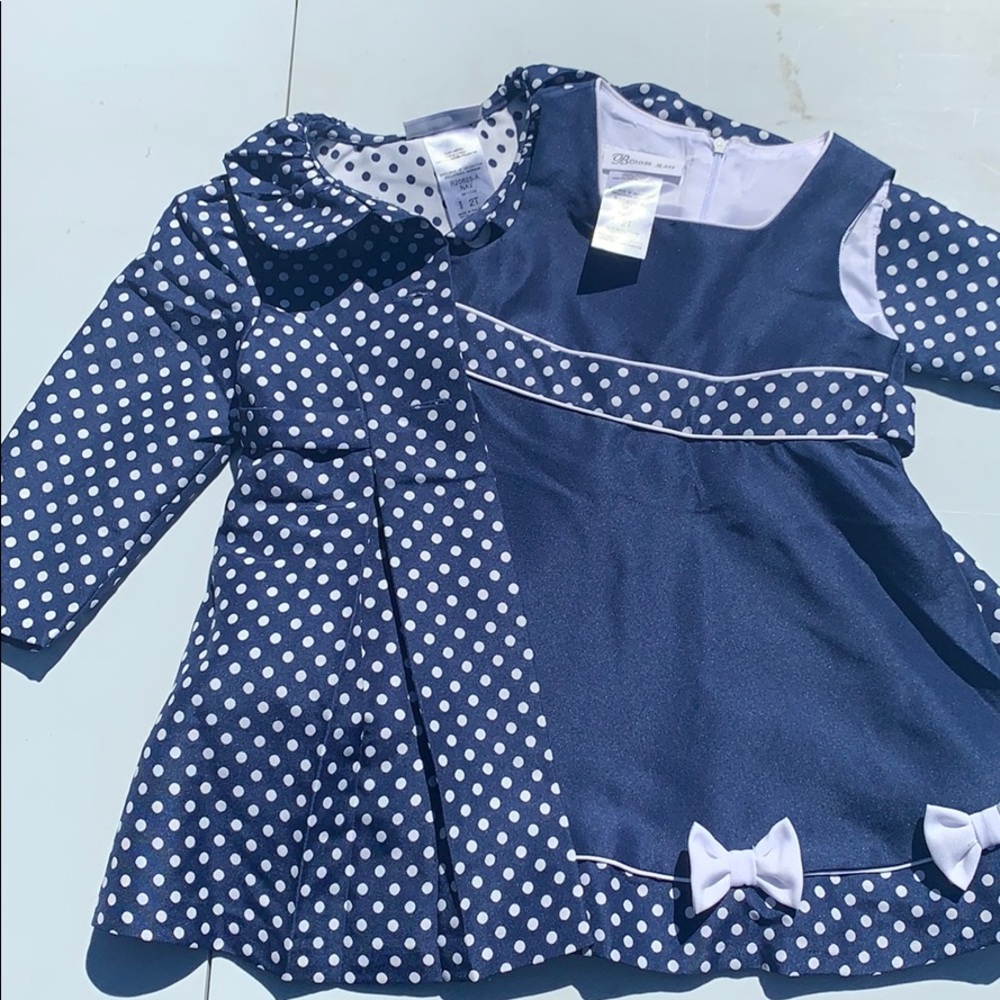 Bonnie Jean girls 2t formal dress with w/jacket.